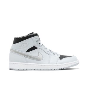 Jordan 1 Mid Pure Platinum Metallic Silver 554724-032 - Phonecase4u photo 1