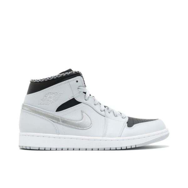 Jordan 1 Mid Pure Platinum Metallic Silver 554724-032 - Phonecase4u photo 1