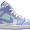 Jordan 1 Mid Purple Aqua 554724-500 - Phonecase4u photo 1