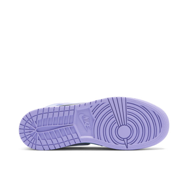 Jordan 1 Mid Purple Aqua (GS) 554725-500 - Phonecase4u photo 3