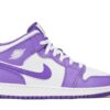 Jordan 1 Mid Purple Venom (GS) DQ8423-511 - Phonecase4u photo 1