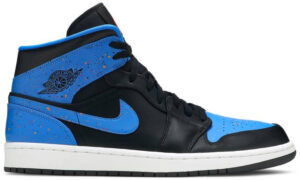 Jordan 1 Mid Royal Paint Splatter 554724-048 - Phonecase4u photo 1