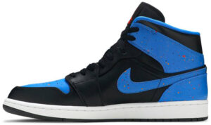 Jordan 1 Mid Royal Paint Splatter 554724-048 - Phonecase4u photo 2