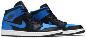 Jordan 1 Mid Royal Paint Splatter 554724-048 - Phonecase4u photo 3