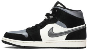 Jordan 1 Mid Satin Grey Toe 852542-011 - Phonecase4u photo 2