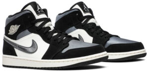 Jordan 1 Mid Satin Grey Toe 852542-011 - Phonecase4u photo 3