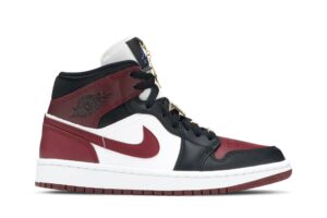 Jordan 1 Mid SE Black Dark Beetroot (Women's) CZ4385-016 - Phonecase4u photo 1