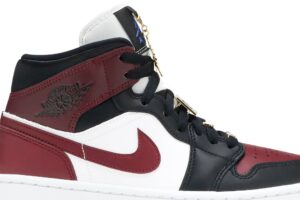 Jordan 1 Mid SE Black Dark Beetroot (Women's) CZ4385-016 - Phonecase4u photo 2