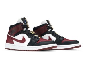Jordan 1 Mid SE Black Dark Beetroot (Women's) CZ4385-016 - Phonecase4u photo 8