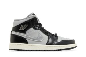Jordan 1 Mid SE Black Metallic Silver (Women's) FB9892-002 - Phonecase4u photo 1