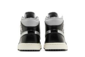 Jordan 1 Mid SE Black Metallic Silver (Women's) FB9892-002 - Phonecase4u photo 6