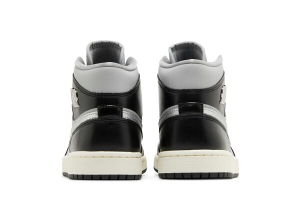 Jordan 1 Mid SE Black Metallic Silver (Women's) FB9892-002 - Phonecase4u photo 6
