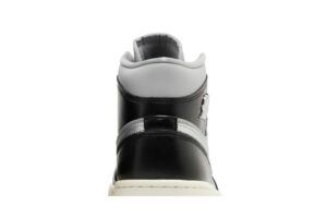 Jordan 1 Mid SE Black Metallic Silver (Women's) FB9892-002 - Phonecase4u photo 7