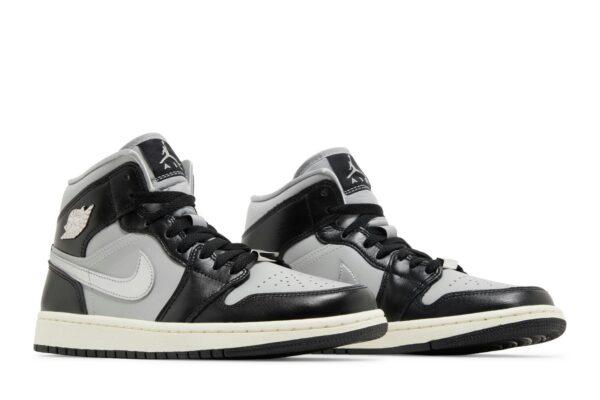 Jordan 1 Mid SE Black Metallic Silver (Women's) FB9892-002 - Phonecase4u photo 8