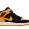 Jordan 1 Mid SE Black Vivid Orange (GS) FJ4924-008 - Phonecase4u photo 1