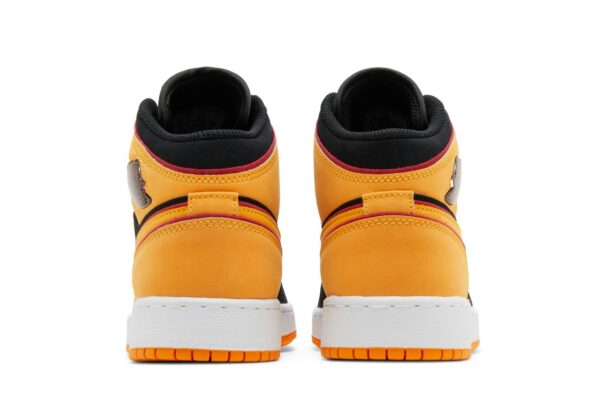 Jordan 1 Mid SE Black Vivid Orange (GS) FJ4924-008 - Phonecase4u photo 6