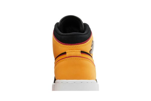 Jordan 1 Mid SE Black Vivid Orange (GS) FJ4924-008 - Phonecase4u photo 7