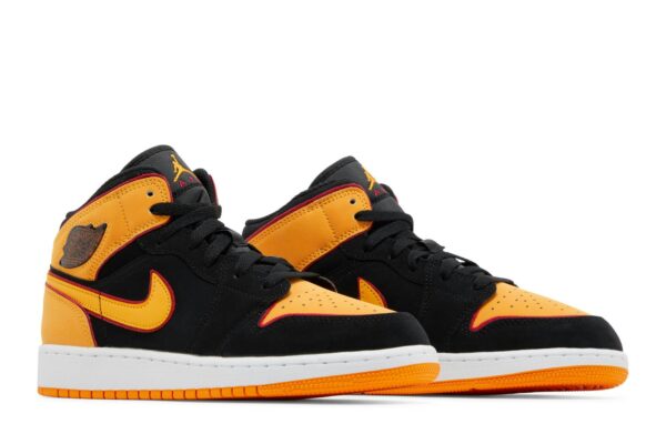 Jordan 1 Mid SE Black Vivid Orange (GS) FJ4924-008 - Phonecase4u photo 8