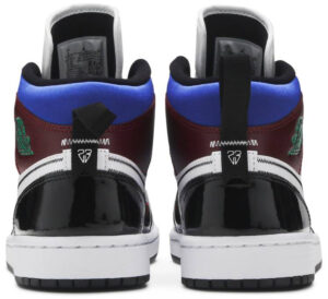Jordan 1 Mid SE Black White Multi-Color (Women's) DB5454-001 - Phonecase4u photo 4