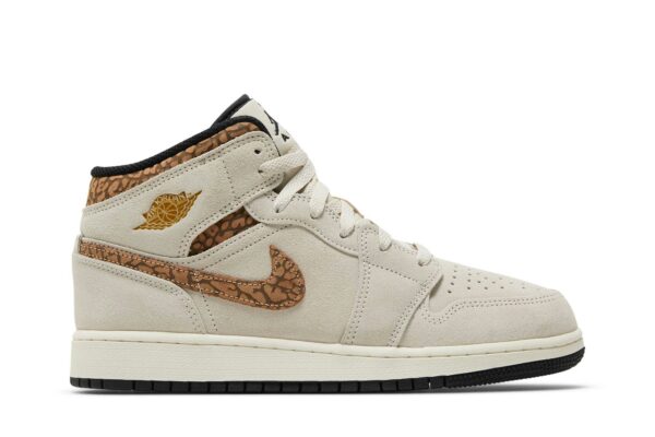 Jordan 1 Mid SE Brown Elephant (GS) DZ5369-102 - Phonecase4u photo 1