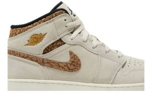 Jordan 1 Mid SE Brown Elephant (GS) DZ5369-102 - Phonecase4u photo 2
