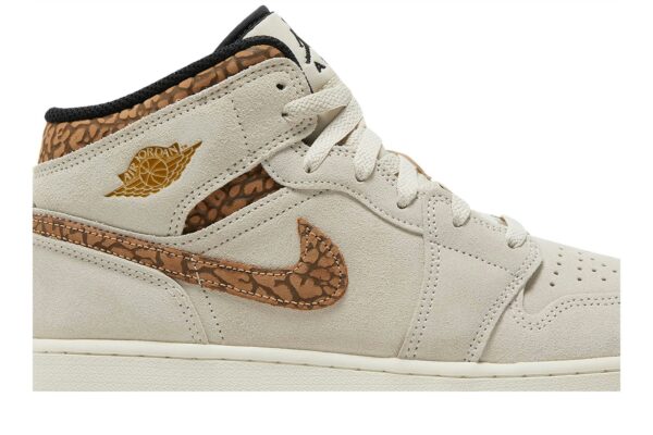 Jordan 1 Mid SE Brown Elephant (GS) DZ5369-102 - Phonecase4u photo 2