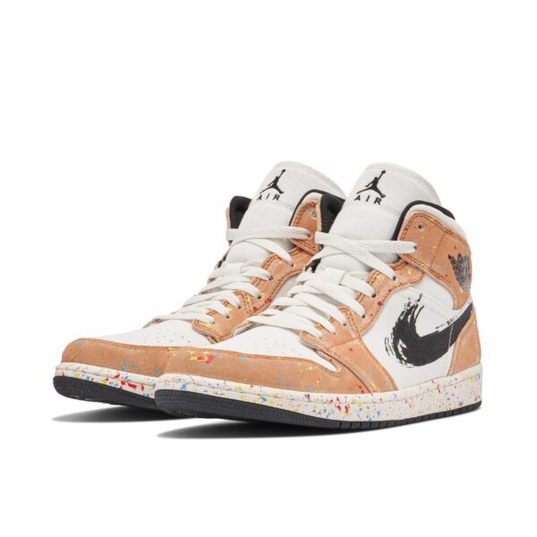 Jordan 1 Mid SE Brushstroke DA8005-100 - Phonecase4u photo 4
