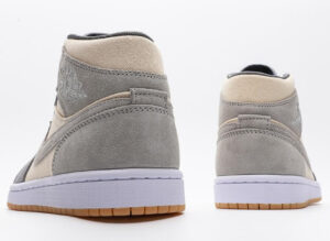 Jordan 1 Mid SE Coconut Milk Particle Grey (GS) DN4346-100 - Phonecase4u photo 2