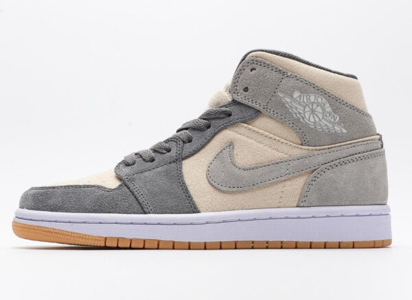Jordan 1 Mid SE Coconut Milk Particle Grey (GS) DN4346-100 - Phonecase4u photo 6