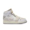 Jordan 1 Mid SE Craft Inside Out White Grey (GS) DQ3726-100 - Phonecase4u photo 1