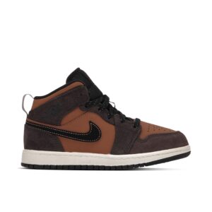 Jordan 1 Mid SE Dark Chocolate (PS) DC7249-200 - Phonecase4u photo 1