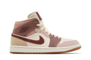 Jordan 1 Mid SE Dark Pony Smoky Mauve (Women's) DO7440-821 - Phonecase4u photo 1