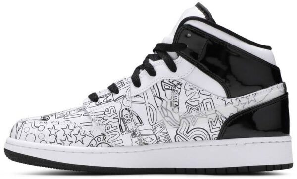 Jordan 1 Mid SE DIY (GS) DC4099-100 - Phonecase4u photo 2