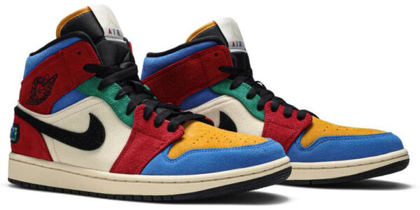 Jordan 1 Mid SE Fearless Blue the Great CU2805-100 - Phonecase4u photo 3