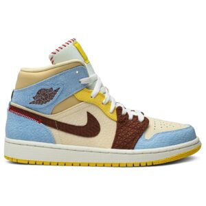 Jordan 1 Mid SE Fearless Maison Chateau Rouge CU2803-200 - Phonecase4u photo 1