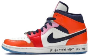 Jordan 1 Mid SE Fearless Melody Ehsani (Women's) CQ7629-100 - Phonecase4u photo 2