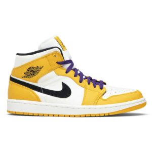 Jordan 1 Mid SE Lakers 852542-700 - Phonecase4u photo 1