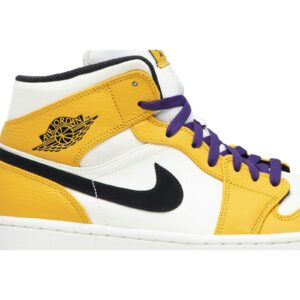 Jordan 1 Mid SE Lakers 852542-700 - Phonecase4u photo 2