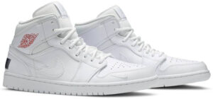 Jordan 1 Mid SE Nike Swoosh On Tour (2020) CW7589-100 - Phonecase4u photo 5