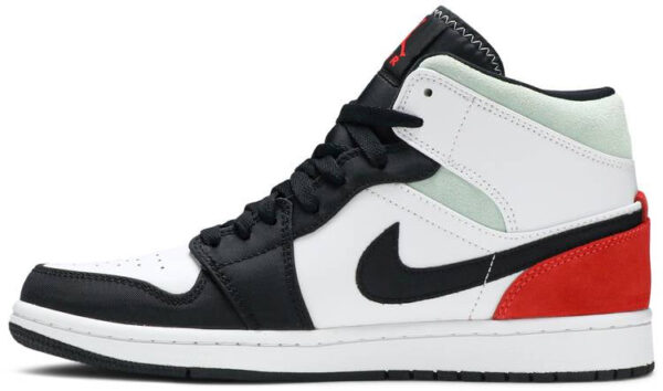 Jordan 1 Mid SE Red Black Toe 852542-100 - Phonecase4u photo 2