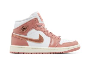 Jordan 1 Mid SE Red Stardust (Women's) FB9892-670 - Phonecase4u photo 1
