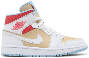 Jordan 1 Mid SE Sesame (Women's) CZ0774-200 - Phonecase4u photo 1