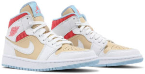 Jordan 1 Mid SE Sesame (Women's) CZ0774-200 - Phonecase4u photo 3