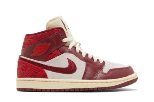 Jordan 1 Mid SE Tiki Leaf Team Red (Women's) DZ2820-601 - Phonecase4u photo 1