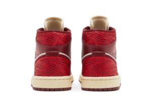 Jordan 1 Mid SE Tiki Leaf Team Red (Women's) DZ2820-601 - Phonecase4u photo 6