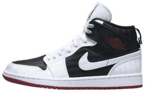 Jordan 1 Mid SE Utility Canvas White Black Gym Red (Women's) DD9338-016 - Phonecase4u photo 1