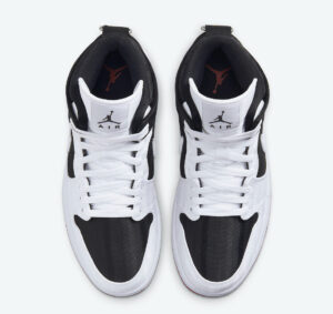 Jordan 1 Mid SE Utility Canvas White Black Gym Red (Women's) DD9338-016 - Phonecase4u photo 5