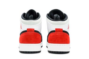 Jordan 1 Mid SE White Black Red Spruce (GS) BQ6931-100 - Phonecase4u photo 6