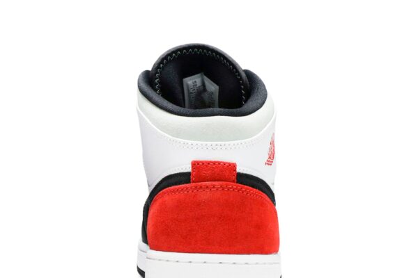 Jordan 1 Mid SE White Black Red Spruce (GS) BQ6931-100 - Phonecase4u photo 7