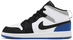 Jordan 1 Mid SE White Black Royal (PS) BQ6932-102 - Phonecase4u photo 2